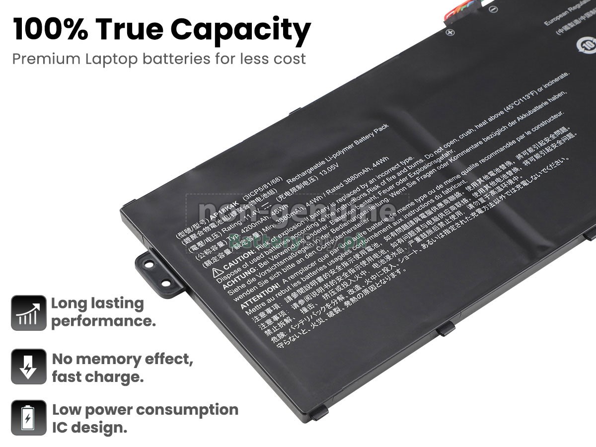 Acer KT.0030.4013 Replacement Battery