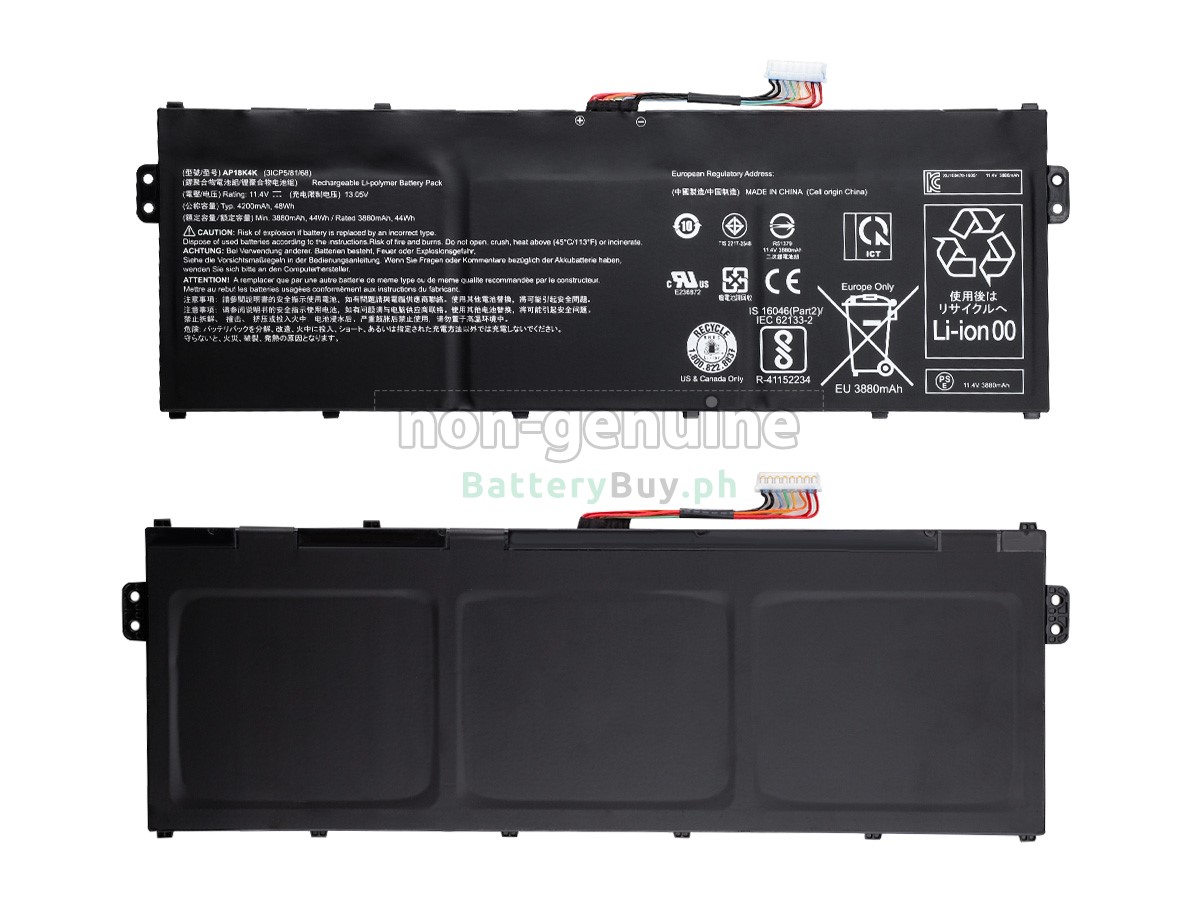 Acer KT.0030.4013 Replacement Battery