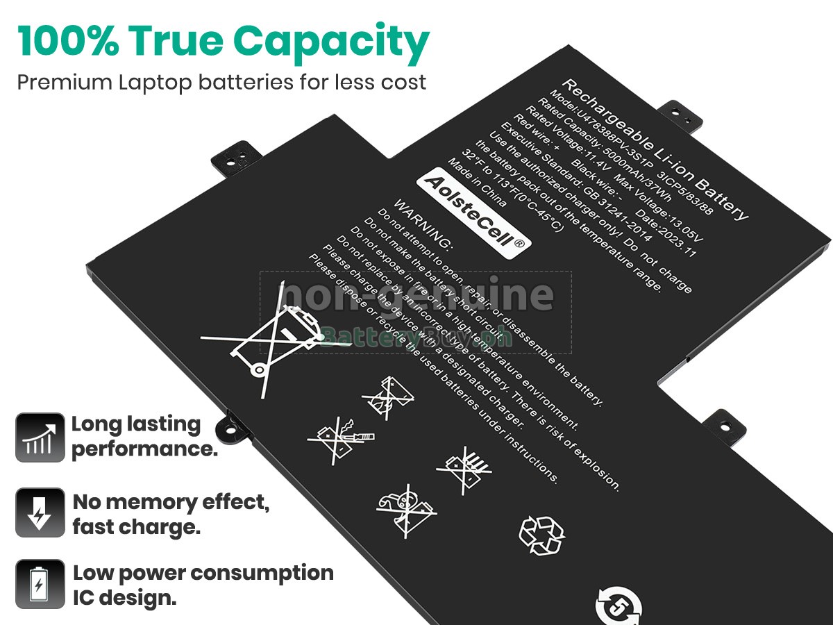 Gateway GWTN156-12GR Replacement Battery