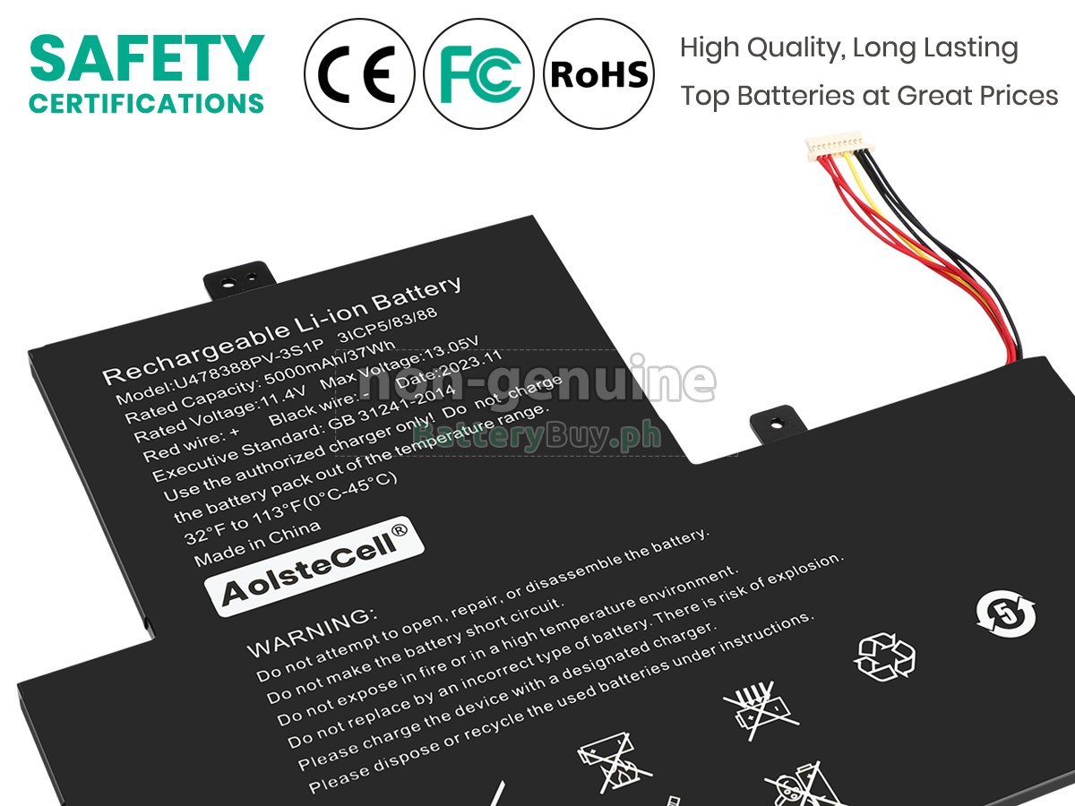 Gateway GWTN156-12GR Replacement Battery