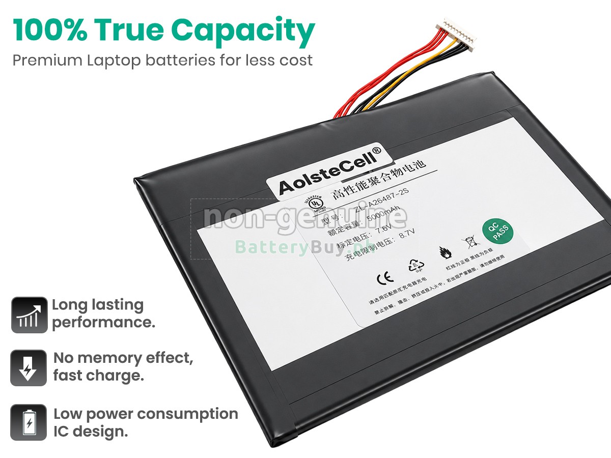 Alldocube ZL-426487-2S Replacement Battery