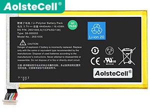Battery for Amazon S12-T2-A