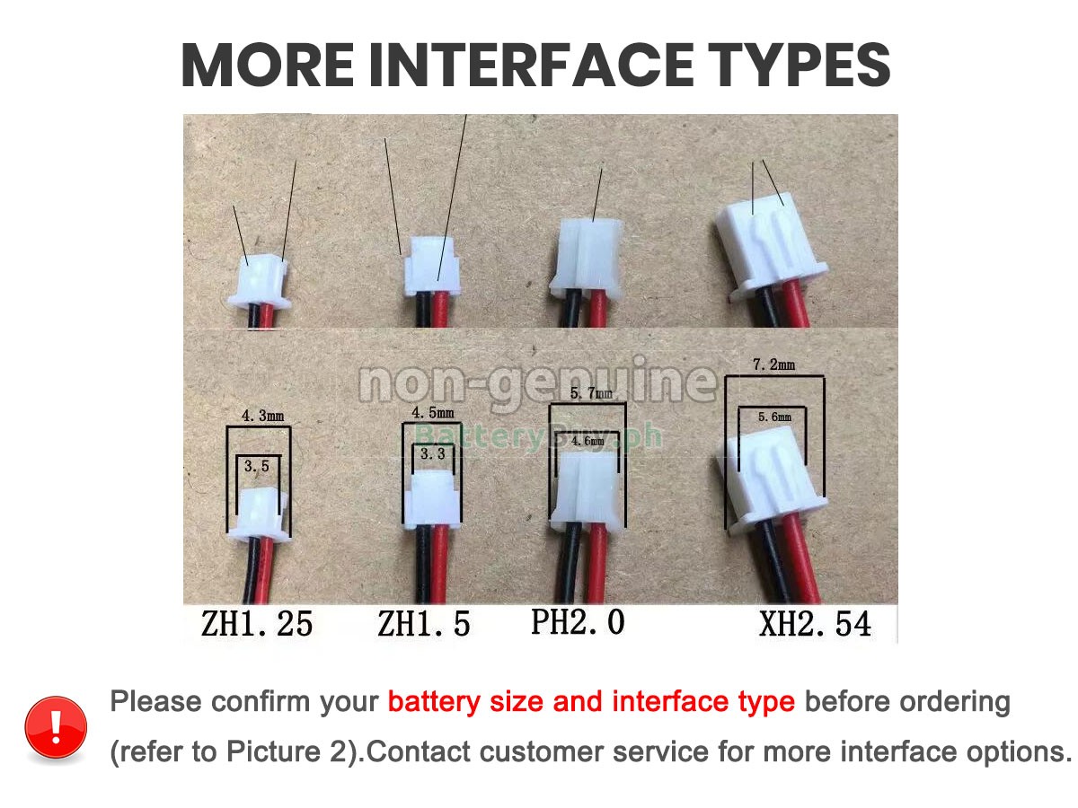 AolsteCell 102050 Replacement Battery