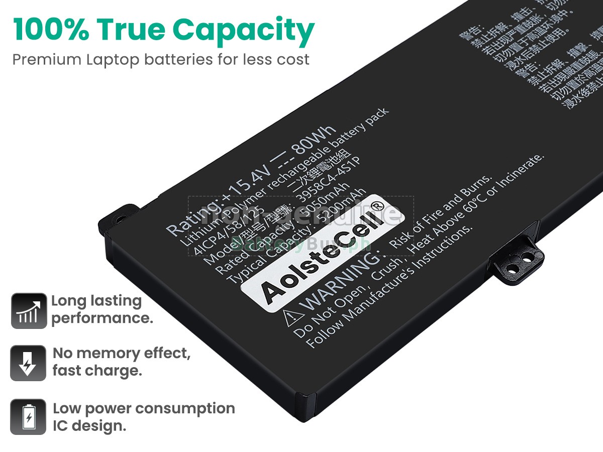 AolsteCell 3958C4-4S1P Replacement Battery