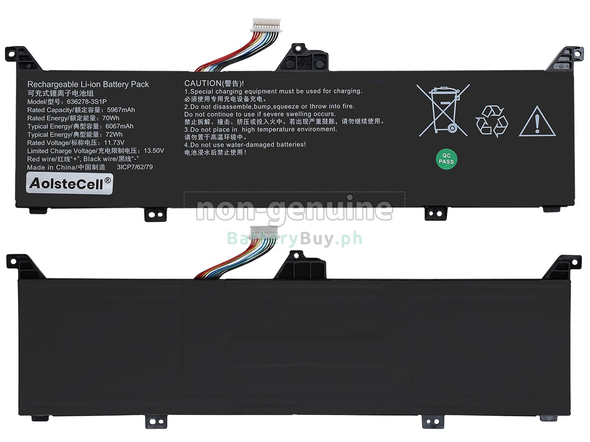 AolsteCell 636278-3S1P Replacement Battery
