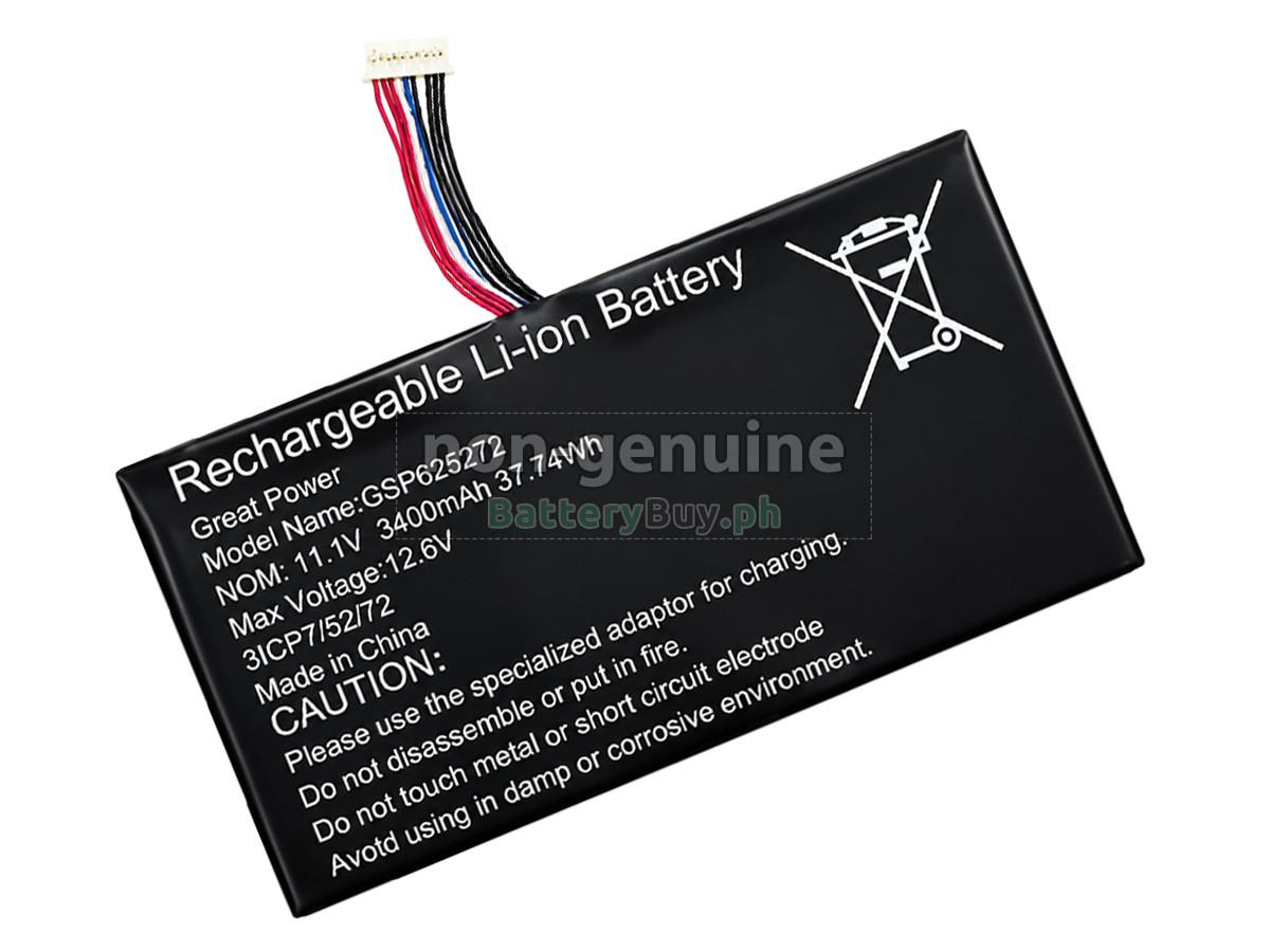 AolsteCell GSP625272 Replacement Battery