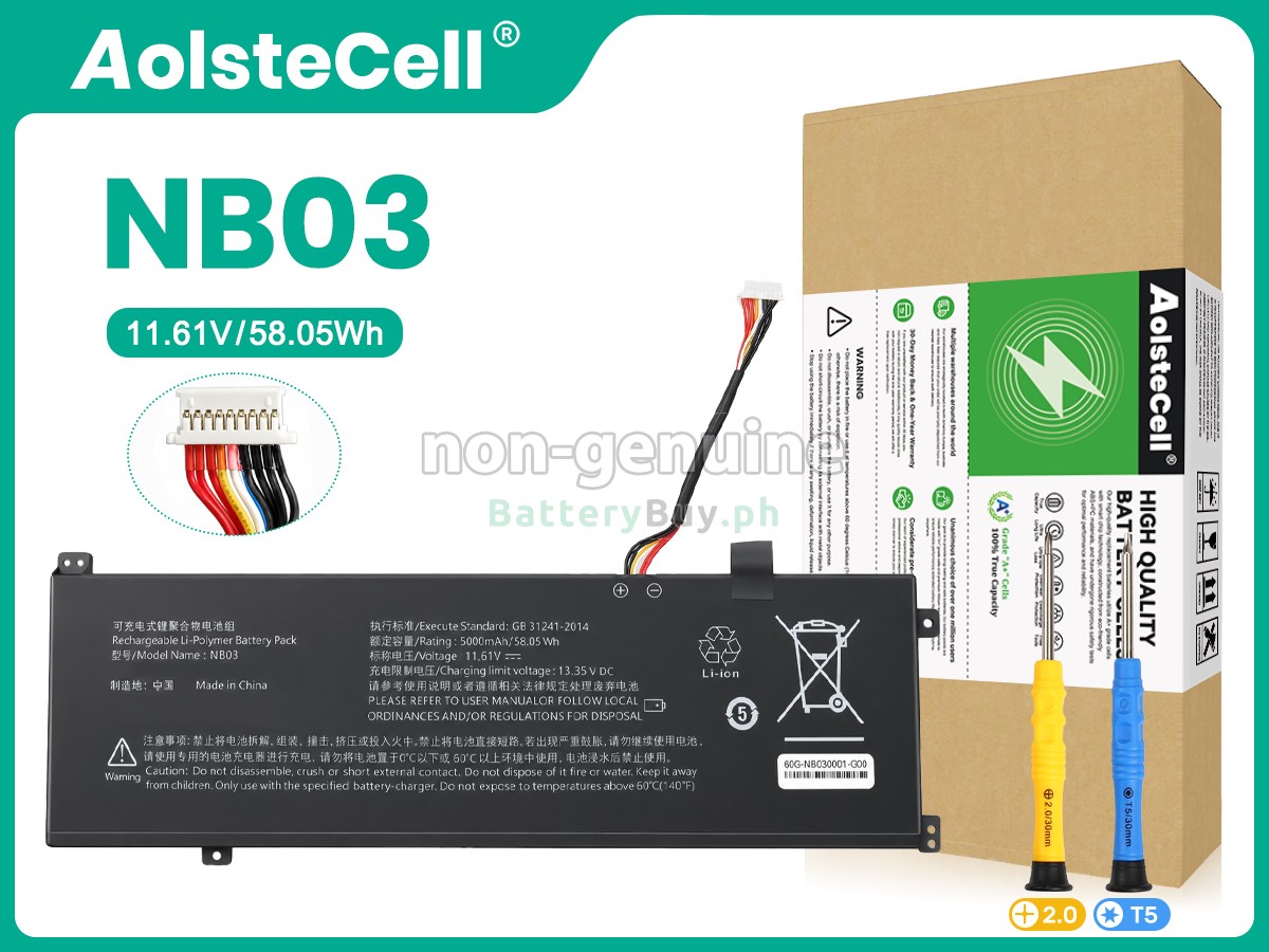 AolsteCell NB03 Replacement Battery