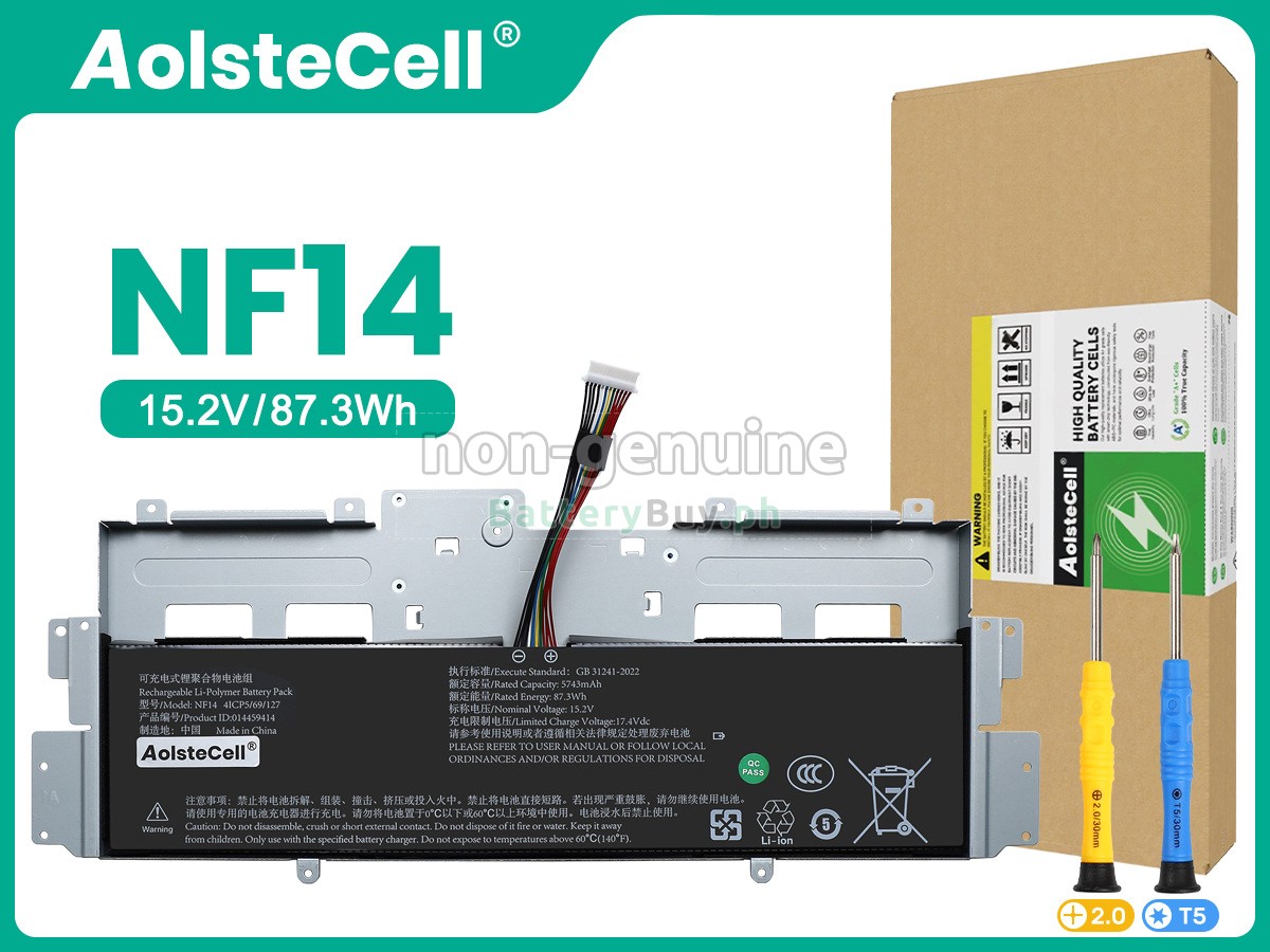 AolsteCell NF14 Replacement Battery