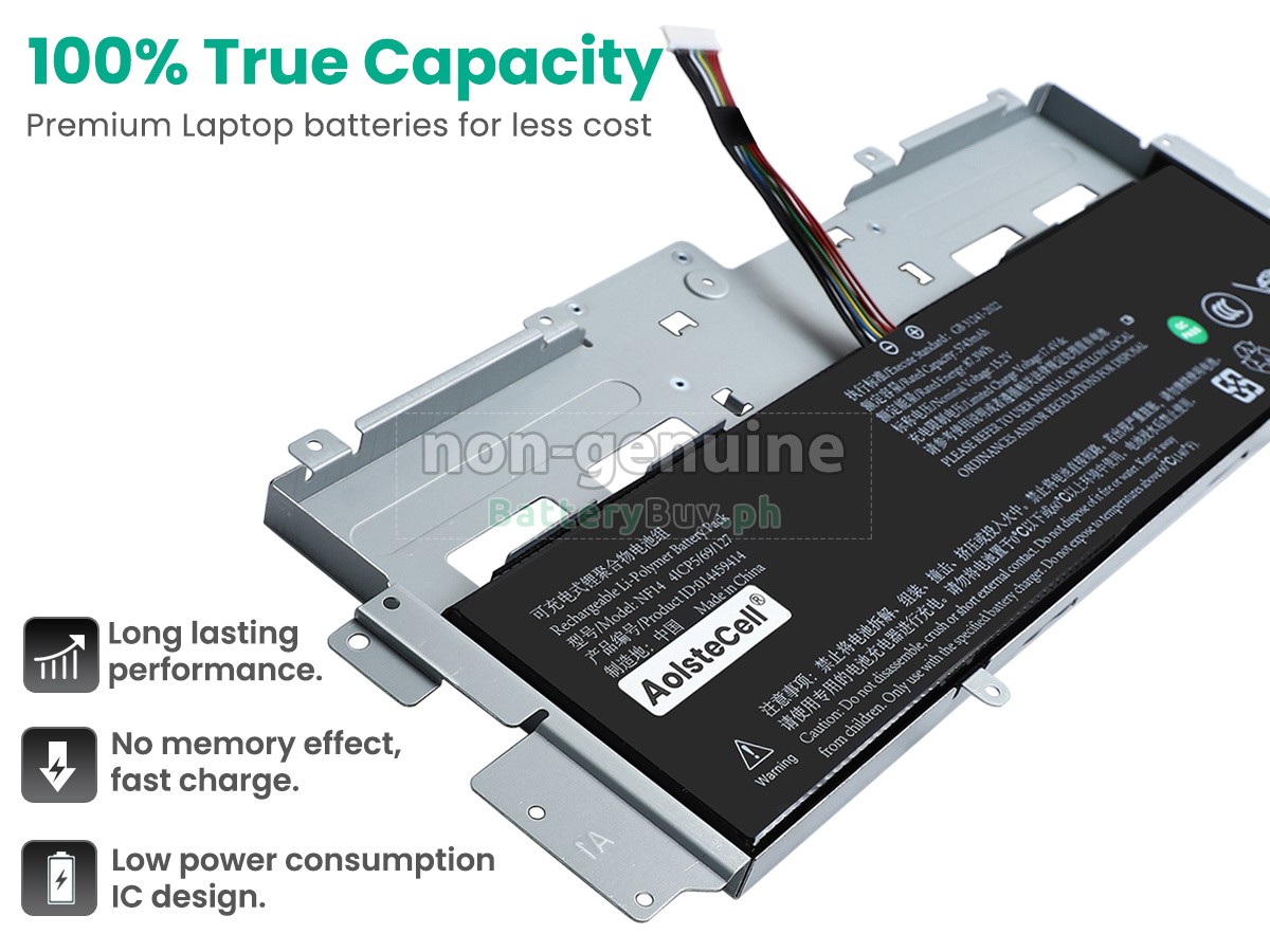 AolsteCell NF14 Replacement Battery