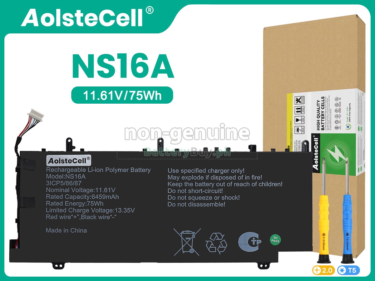 AolsteCell NS16A Replacement Battery