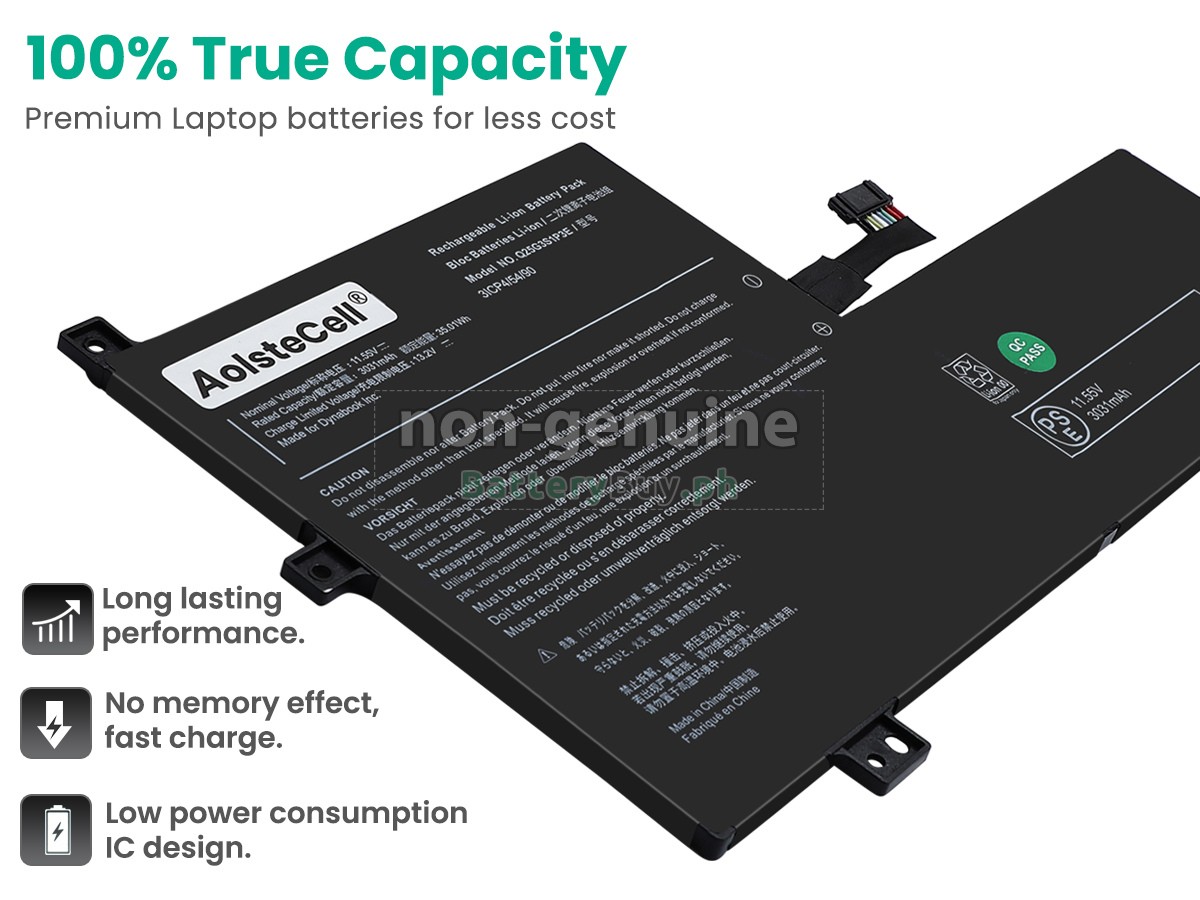 AolsteCell Q25G3S1P3E Replacement Battery