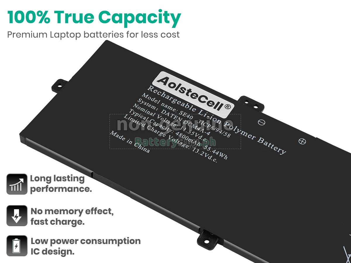AolsteCell SE40 Replacement Battery