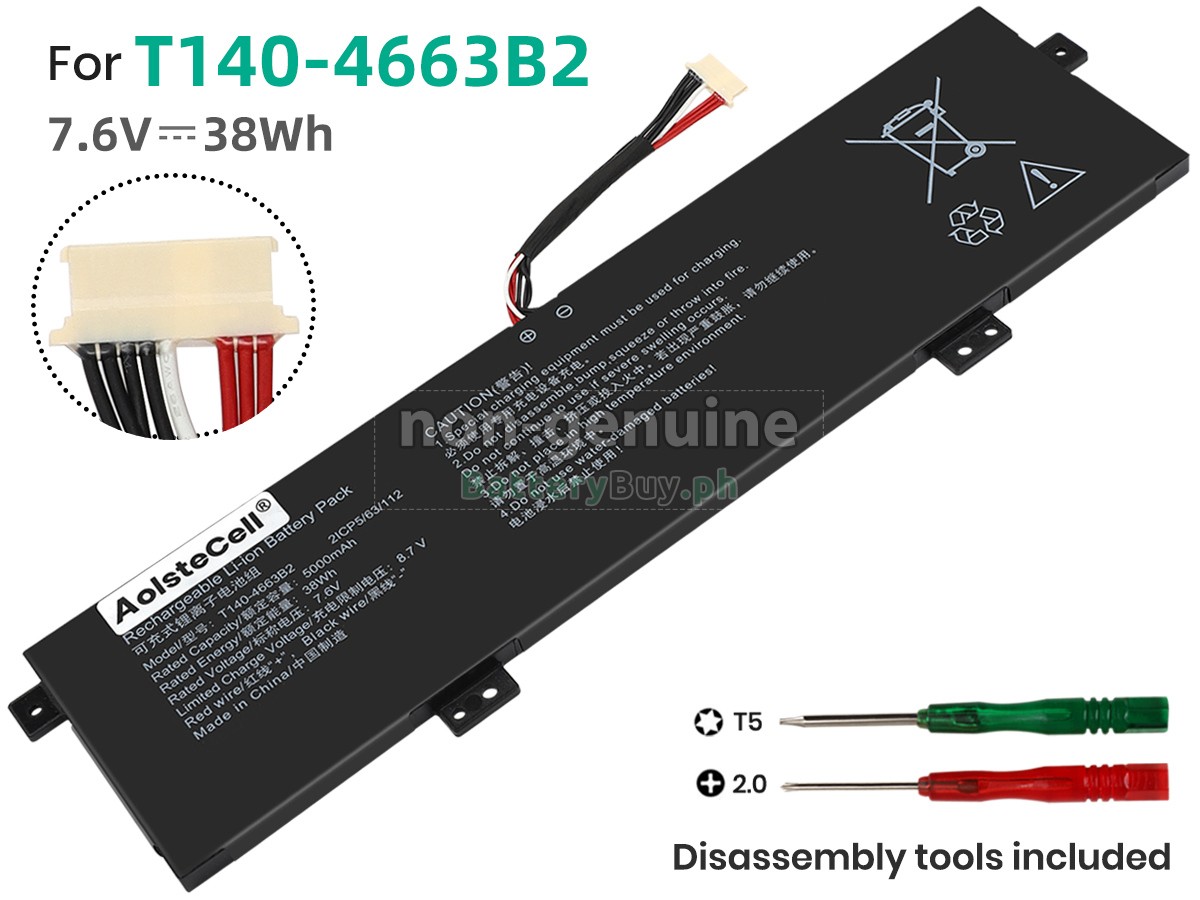 AolsteCell T140-4663B2 Replacement Battery