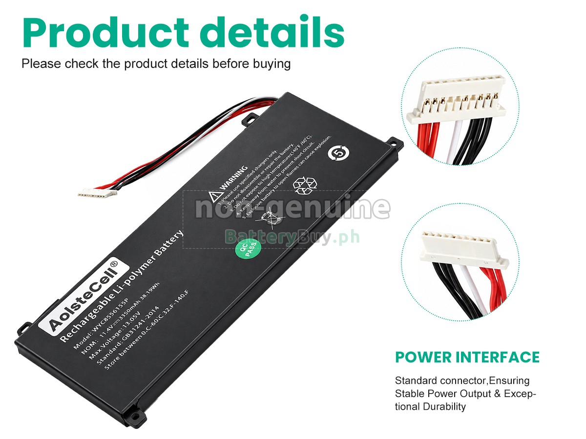 AolsteCell SMARTBOOK PRO M-SBP14I5 Replacement Battery