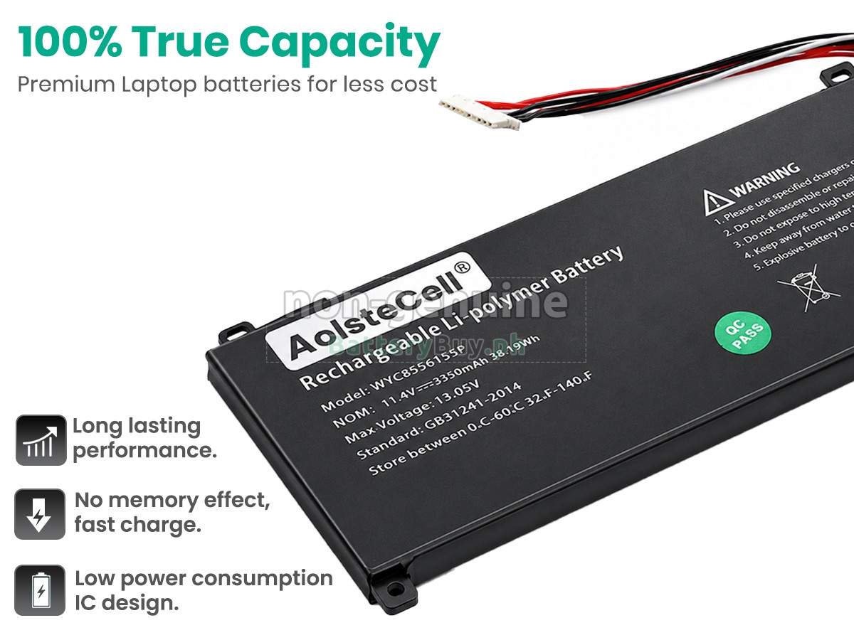 AolsteCell SMARTBOOK PRO M-SBP14I5 Replacement Battery