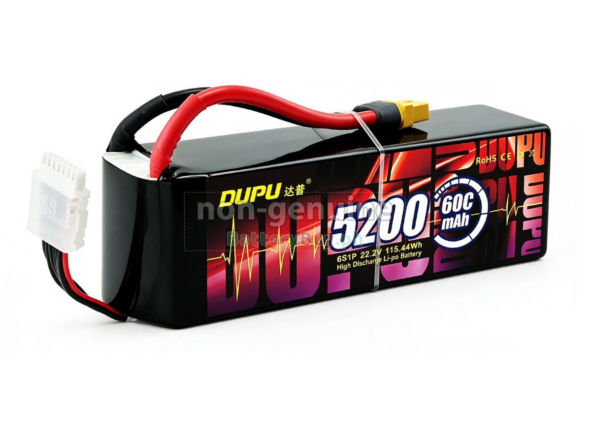 AolsteCell 22.2V 6S 5200MAH 60C XT60 Replacement Battery