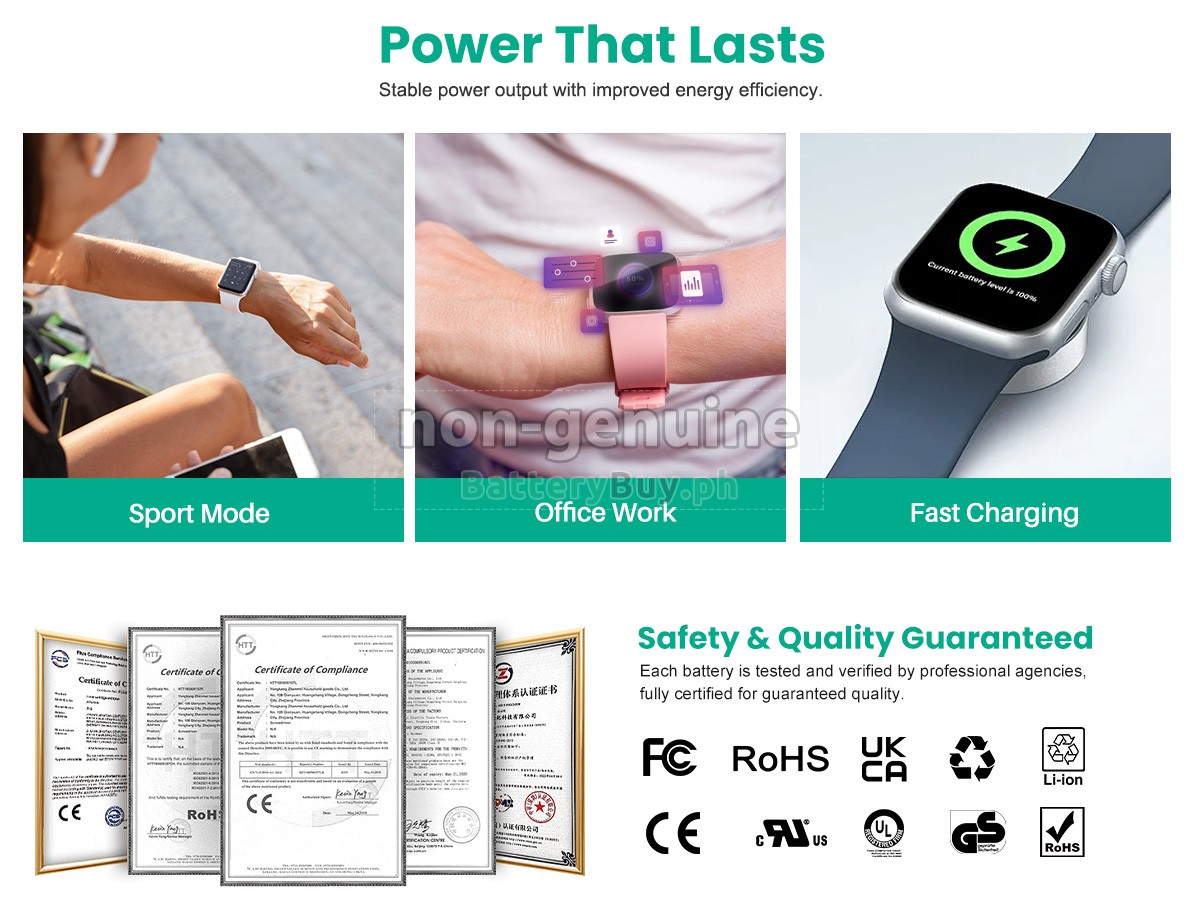 Apple WATCH Series 5 HERMES LTE 44MM Replacement Battery