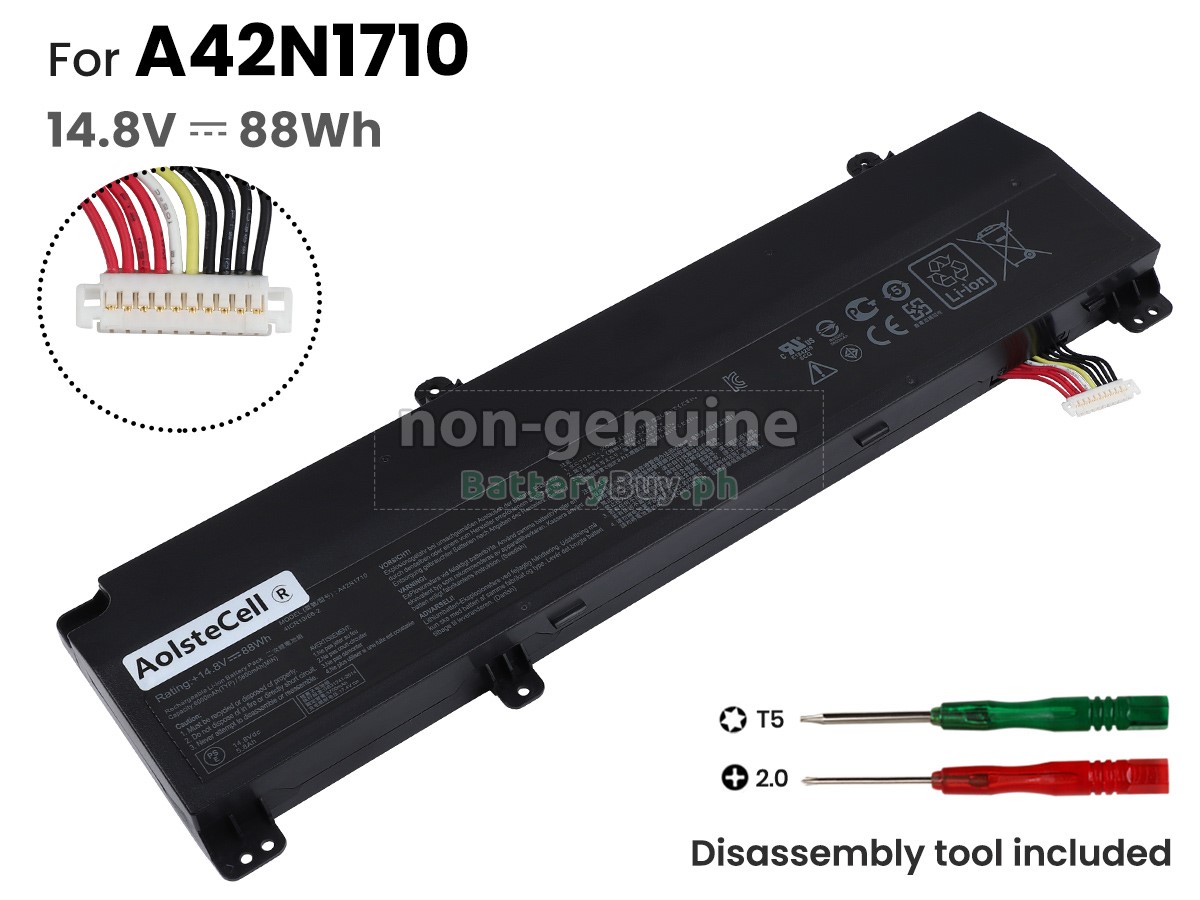 Asus Rog STRIX GL702VI-BA033T Replacement Battery