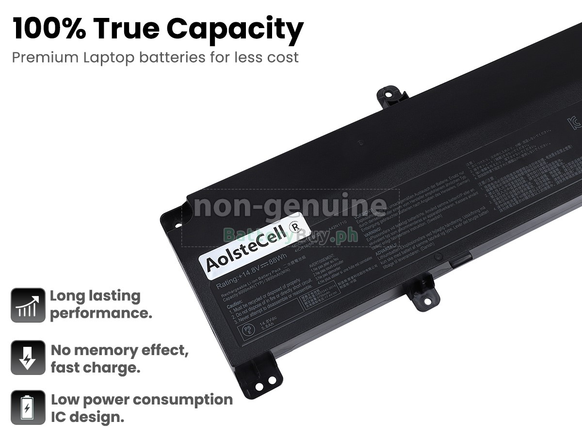 Asus Rog STRIX GL702VI-BA033T Replacement Battery