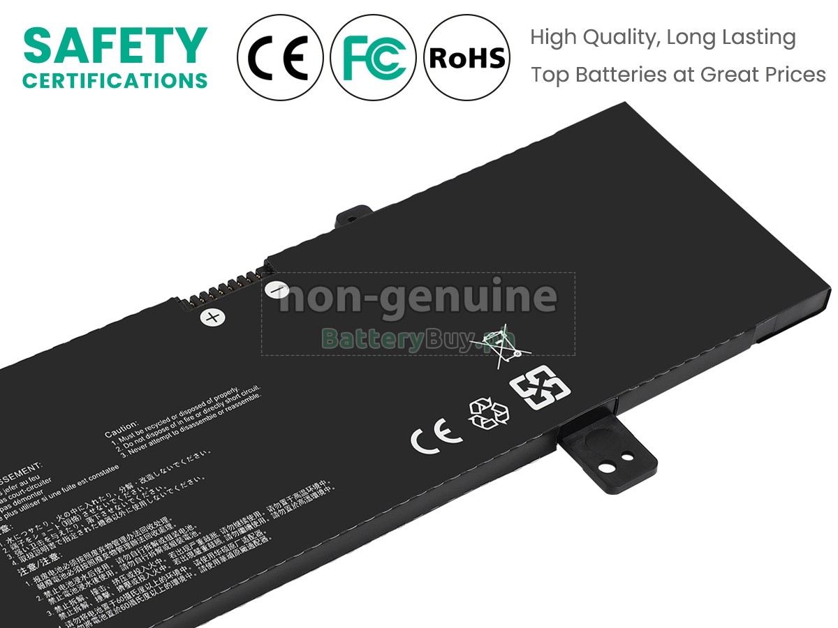 Asus VivoBook X505BA-1B Replacement Battery