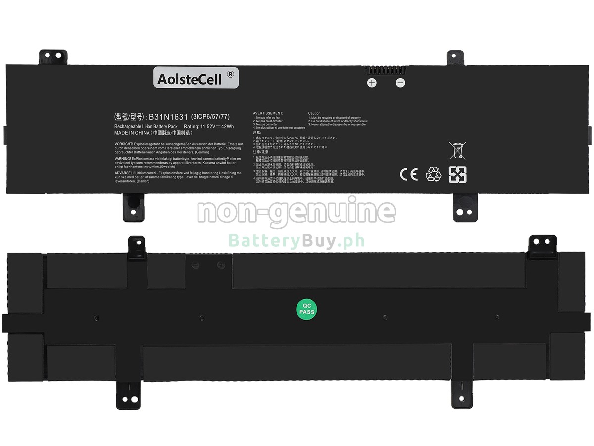 Asus VivoBook X505BA-1B Replacement Battery