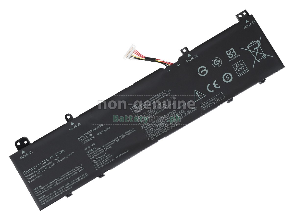 Asus B31N1902(3ICP5/57/80) Replacement Battery
