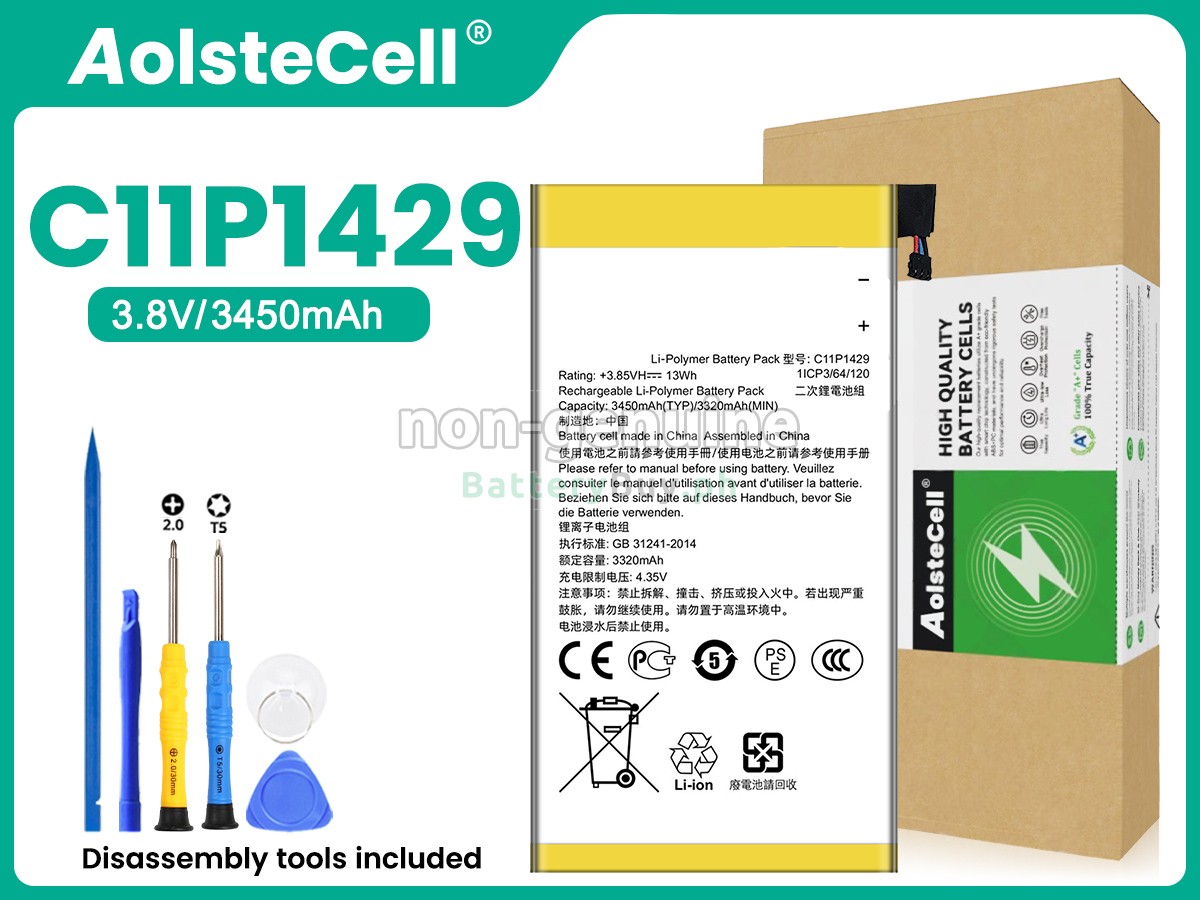 Asus C11P1425 Replacement Battery