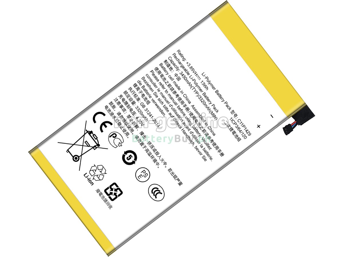 Asus C11P1425 Replacement Battery