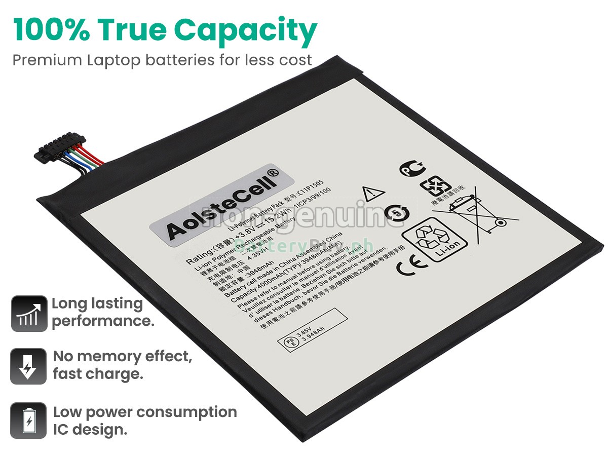 Asus ZENPad 8 M800M Replacement Battery