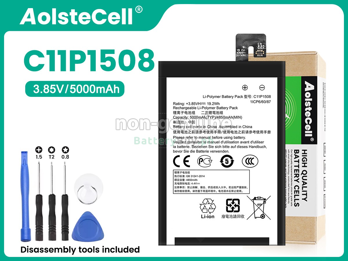 Asus C11P1508 Replacement Battery