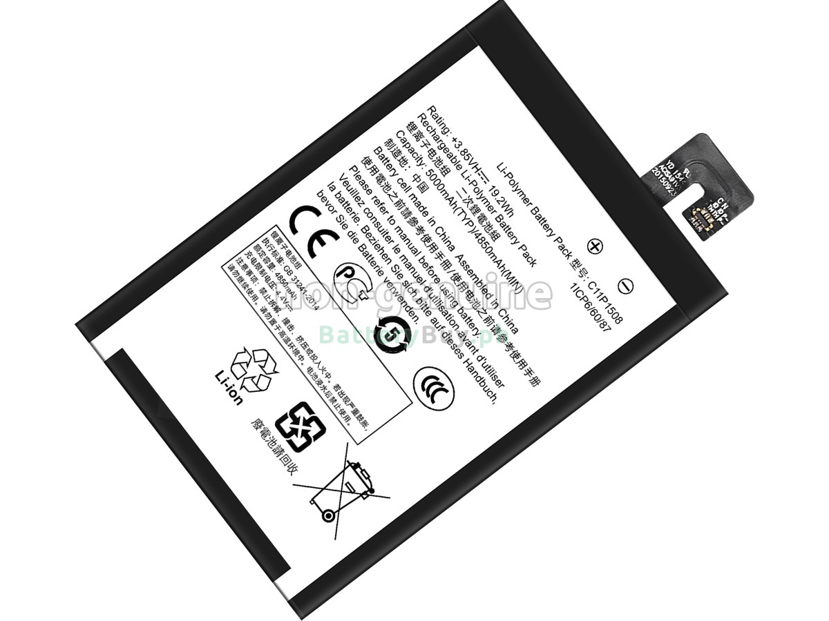 Asus C11P1508 Replacement Battery