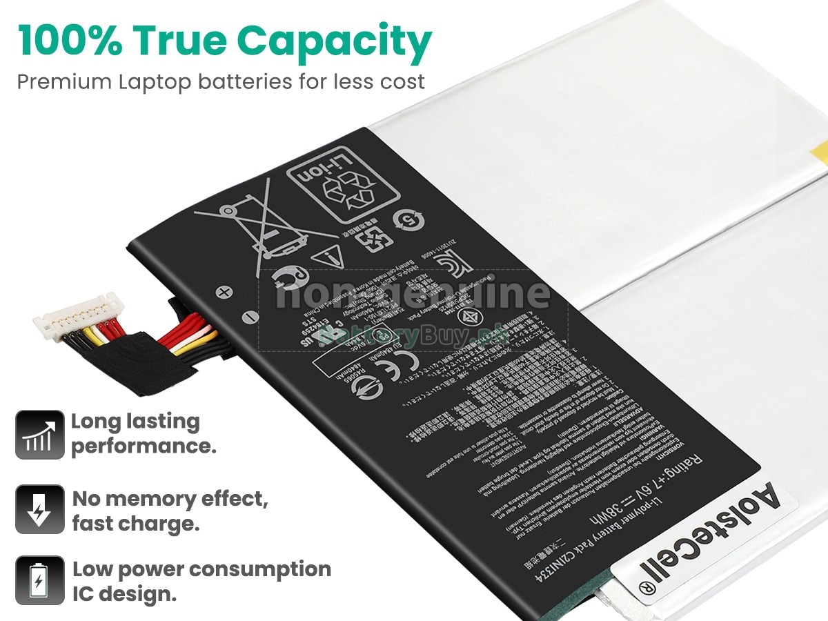 Asus Transformer Book T200TA Replacement Battery