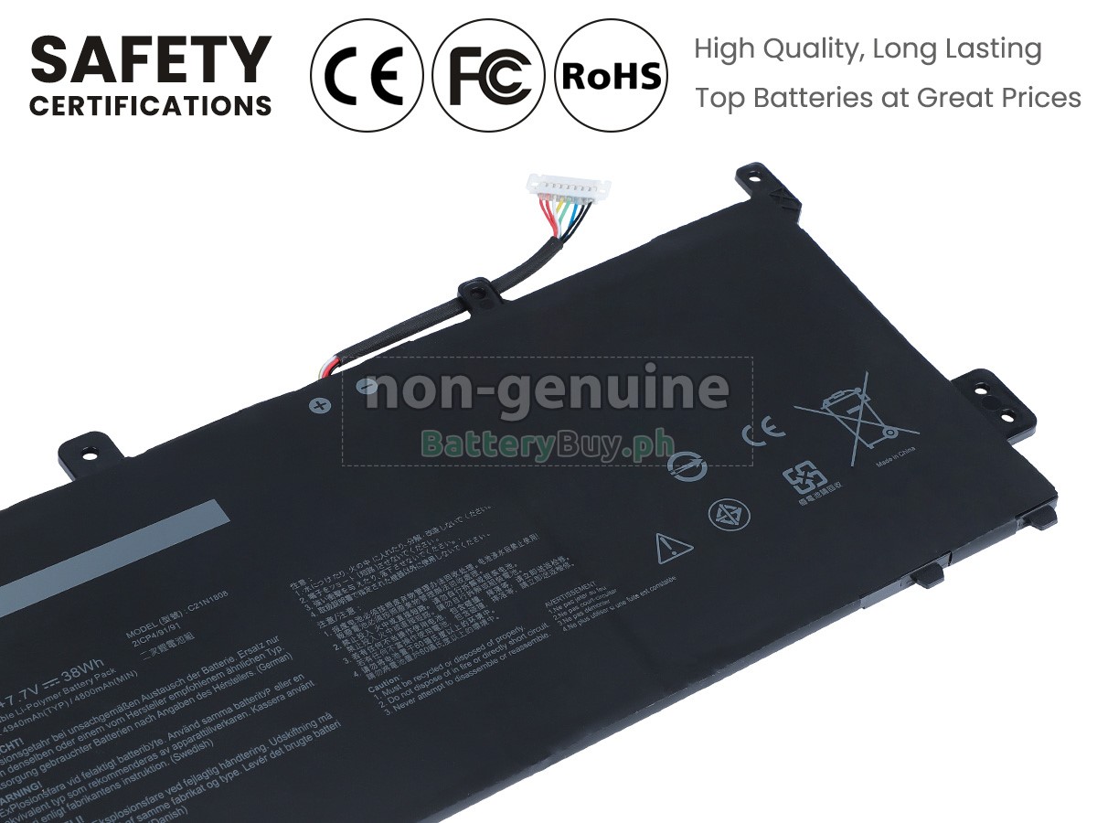Asus C21N1808 Replacement Battery