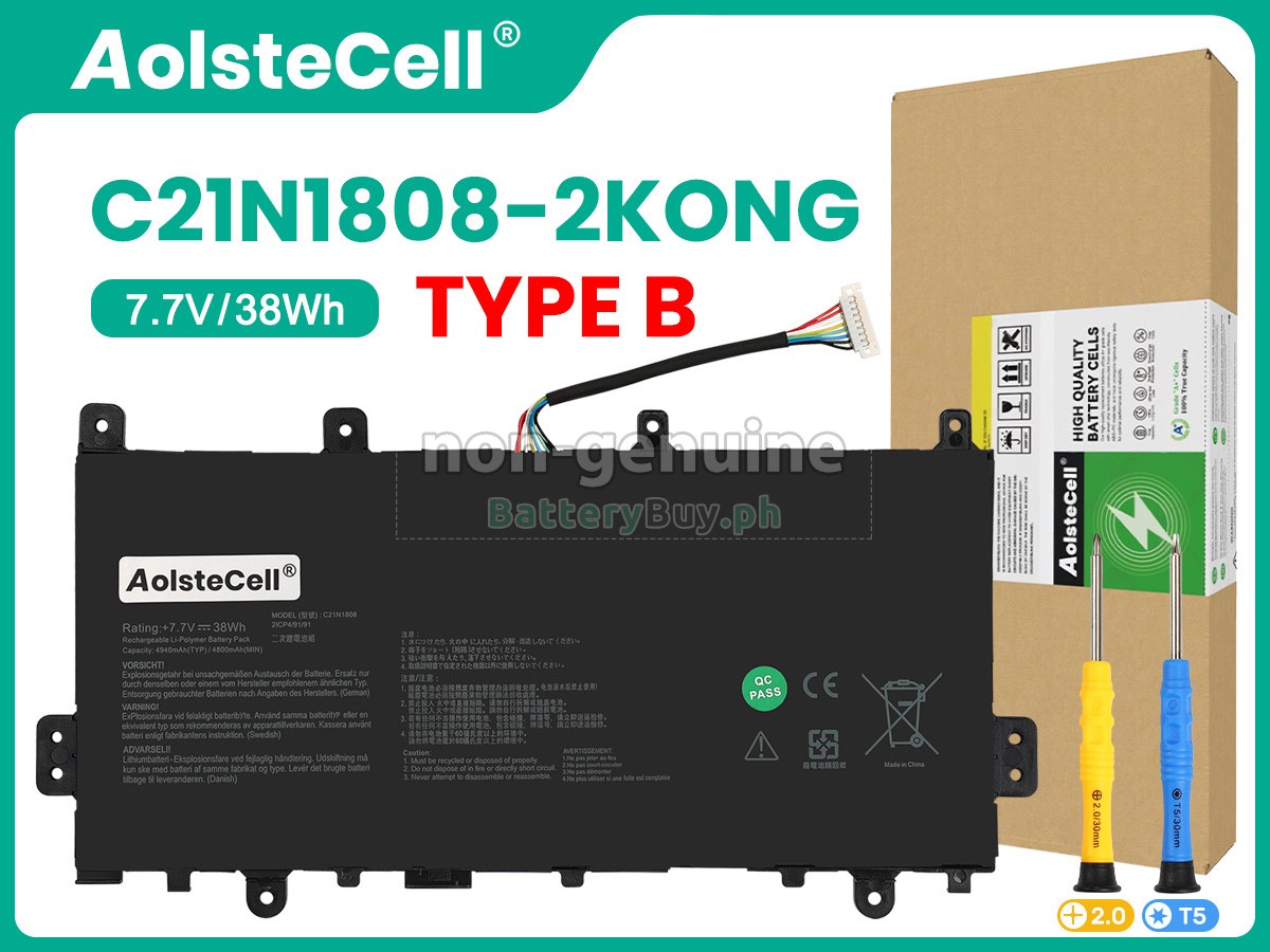 Asus C21N1808 Replacement Battery