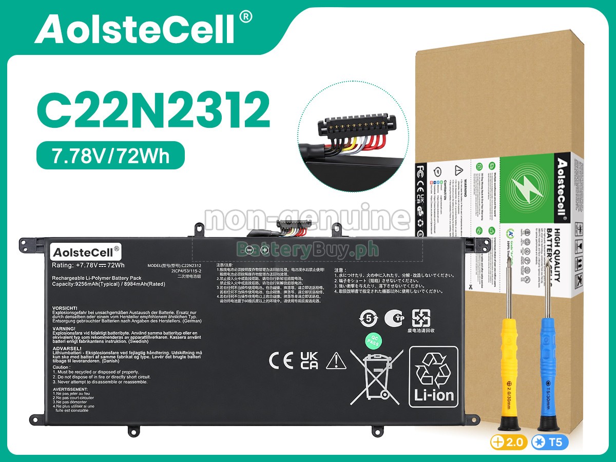 Asus ZenBook S14 UX5406SA-PZ176W Replacement Battery