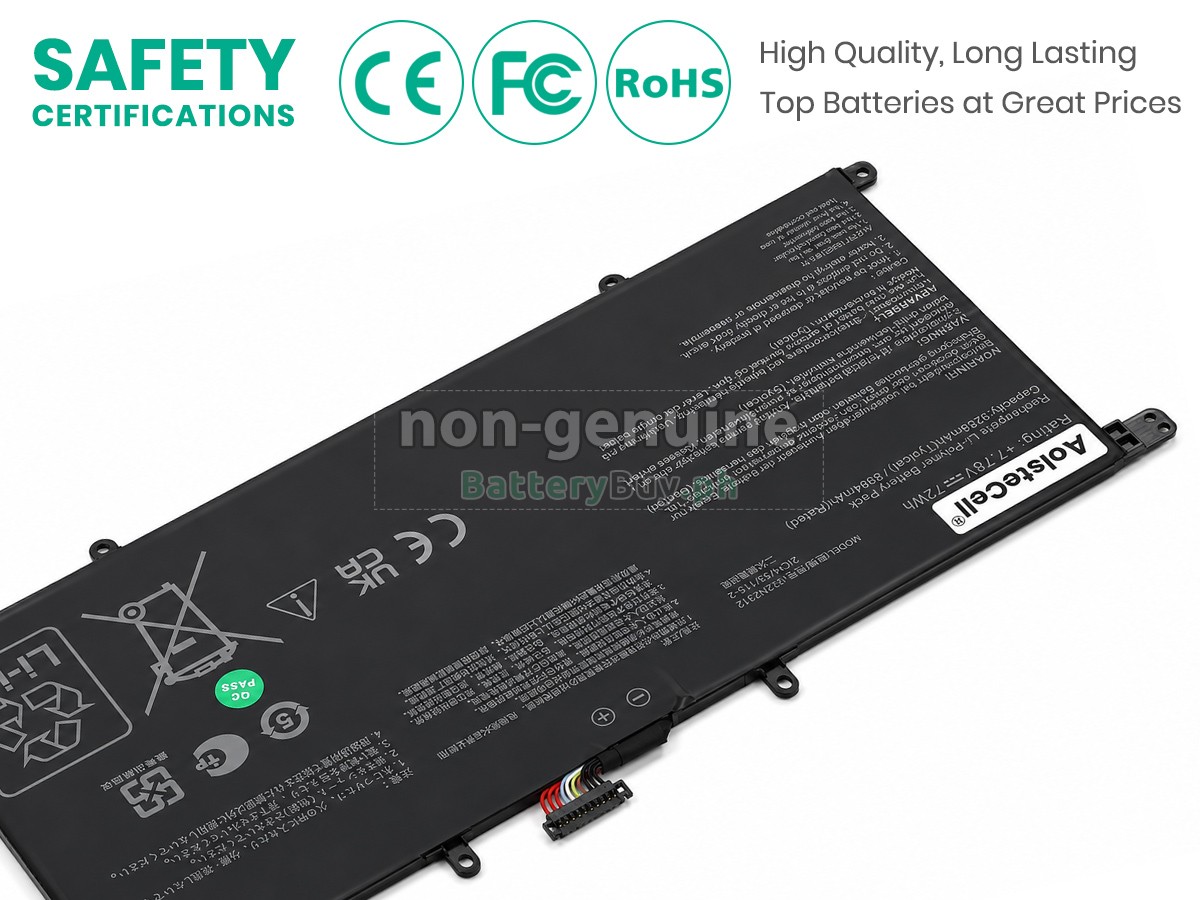 Asus ZenBook S14 UX5406SA-PZ176W Replacement Battery