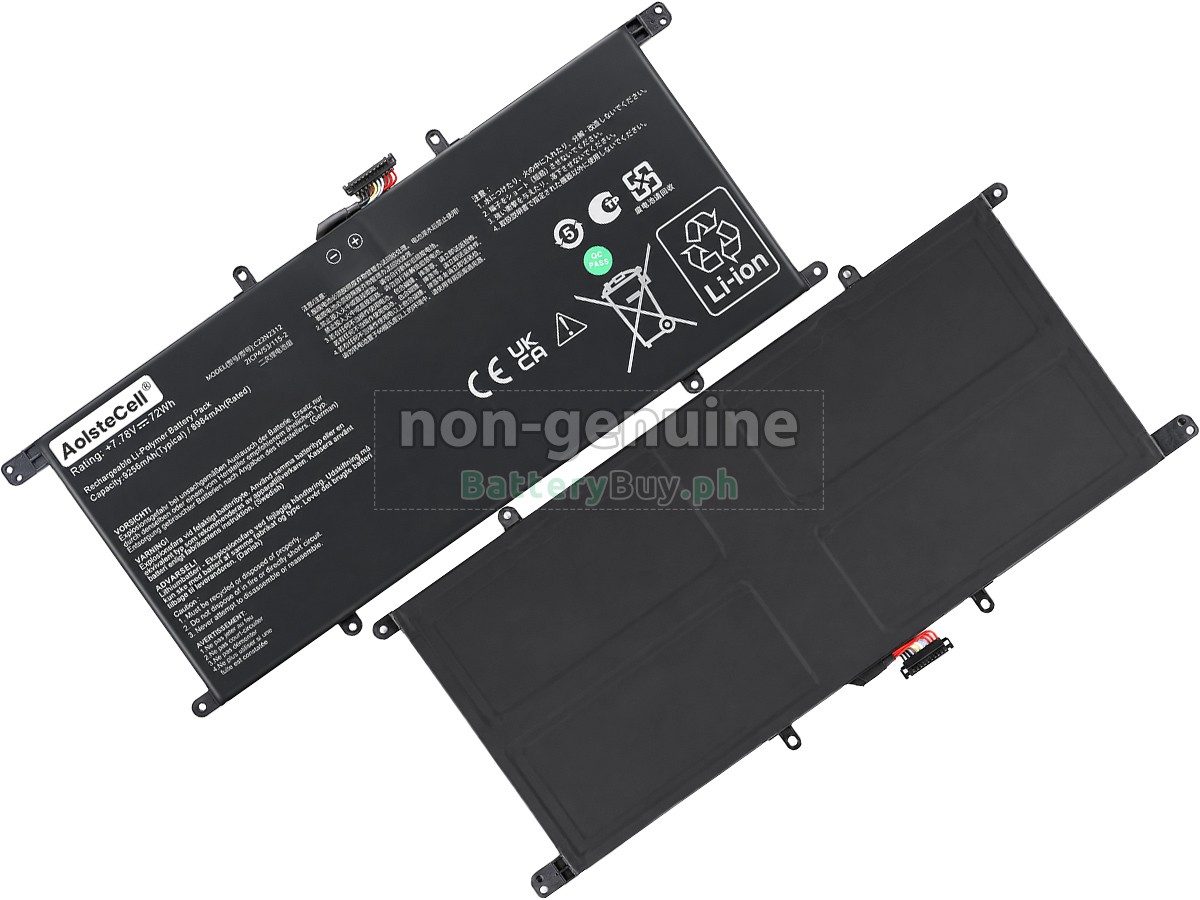 Asus ZenBook S14 UX5406SA-PZ176W Replacement Battery