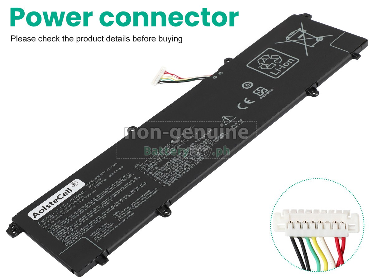 Asus VivoBook 15 X1504ZA-BQ325W Replacement Battery