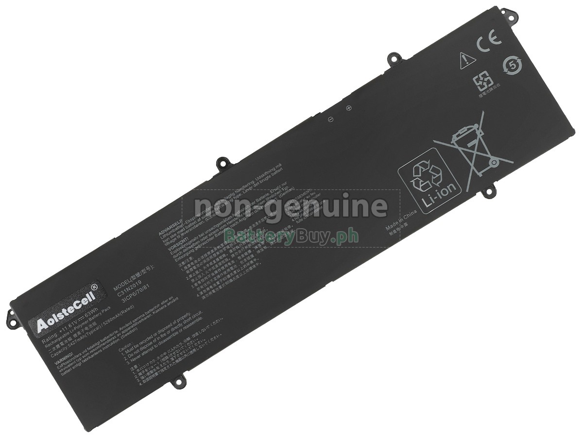 Asus VivoBook 16X K3605ZC-N1268W Replacement Battery