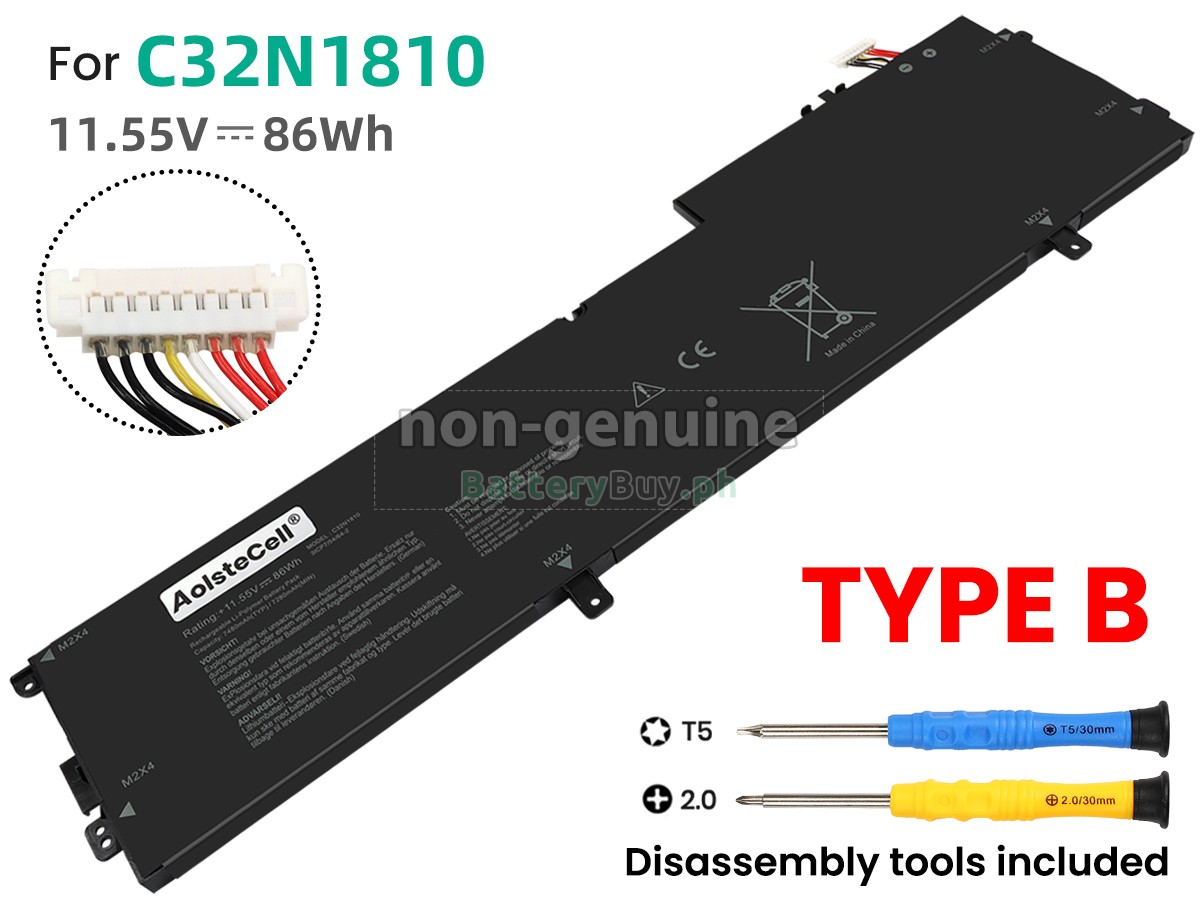 Asus C32N1810 Replacement Battery