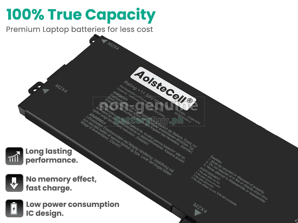 Asus C32N1810 Replacement Battery