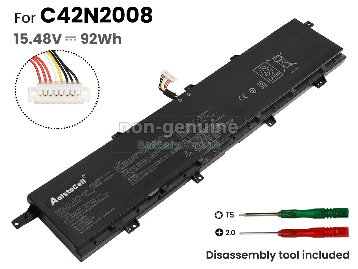 Asus ZenBook Pro DUO 15 UX582HM Replacement Battery