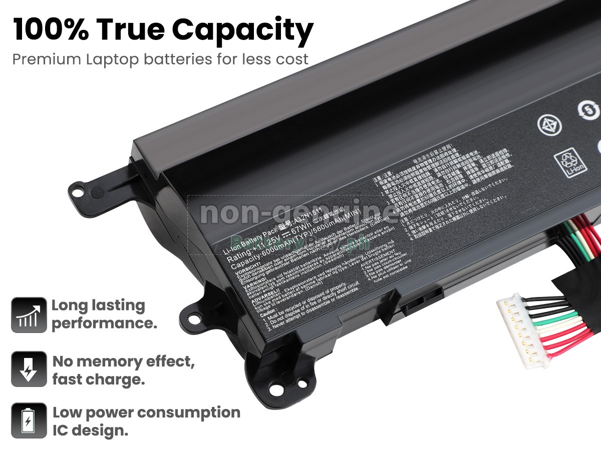 Asus Rog G752VM RB71 Replacement Battery