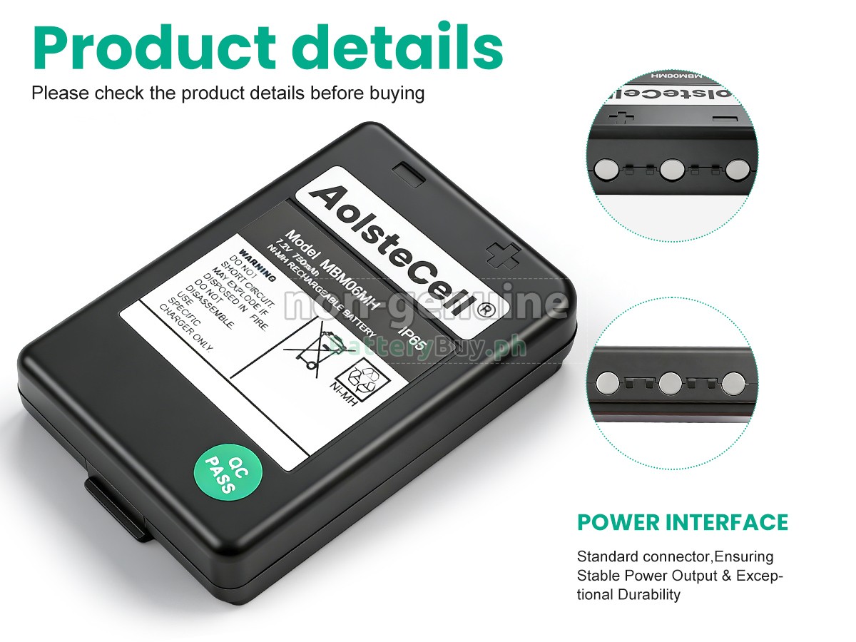 Autec E16 KTC Replacement Battery