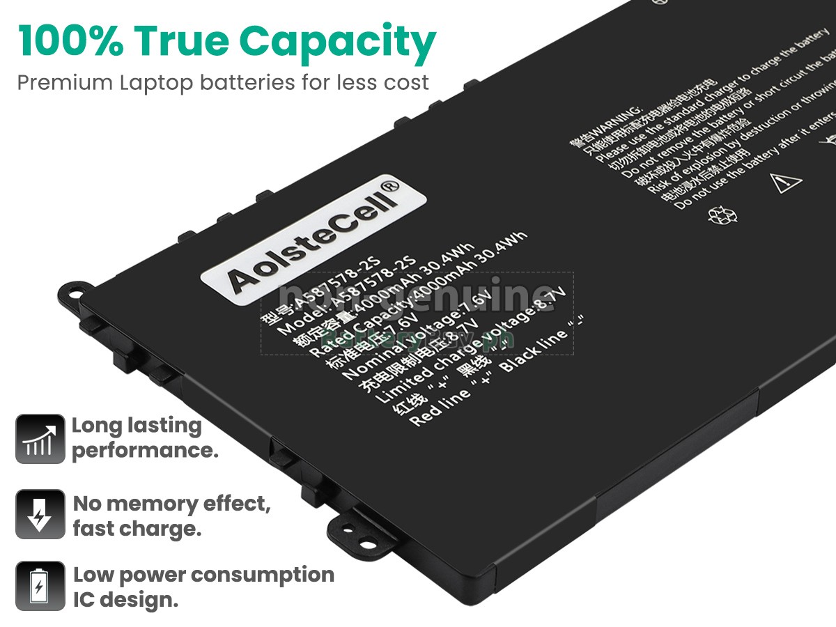 AXIOO MYBOOK 14F NBAX21L Replacement Battery