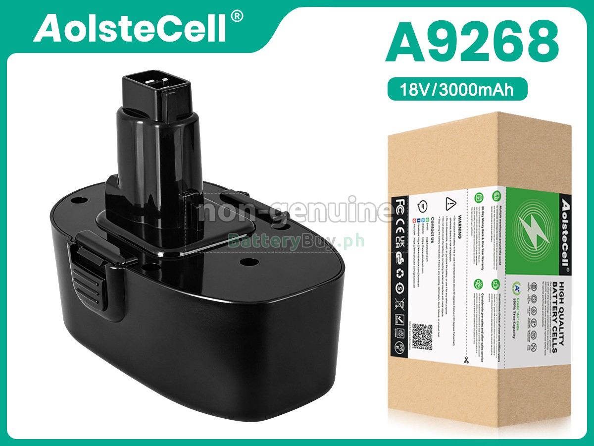 Black Decker A9282 Replacement Battery