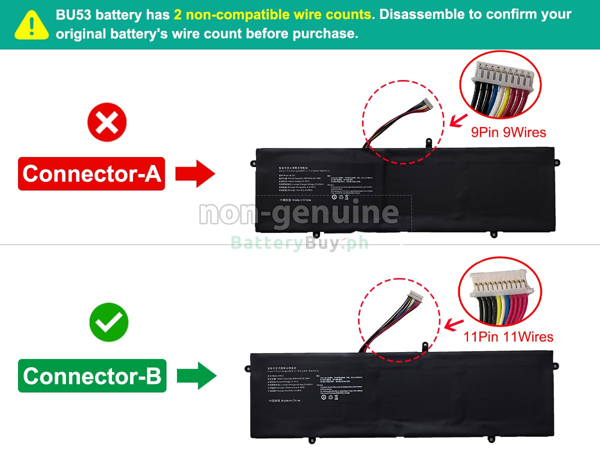 Byone CU53 Replacement Battery