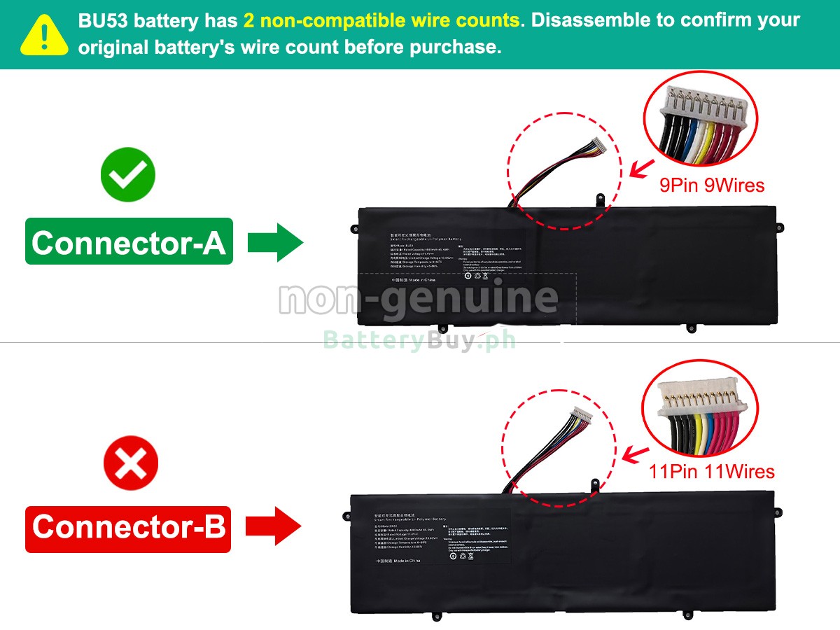 Byone CU53 Replacement Battery