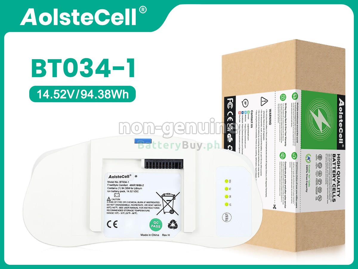 CAIRE FREESTYLE COMFORT BT034-1 Replacement Battery