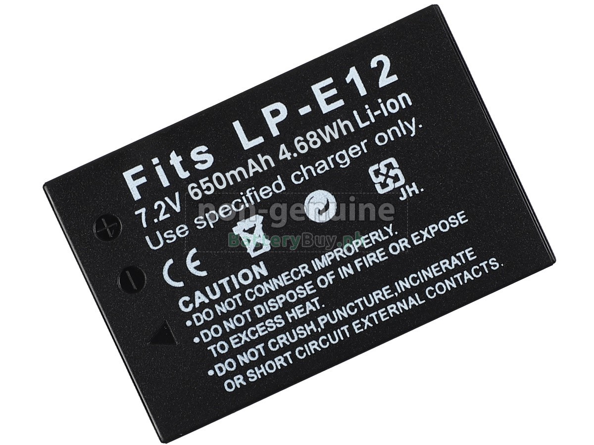 Canon EOS M100 Replacement Battery
